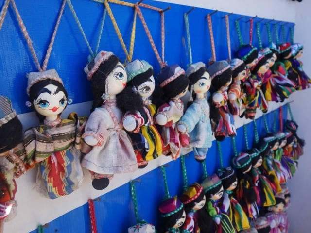 Uzbeckie lalki-szmacianki